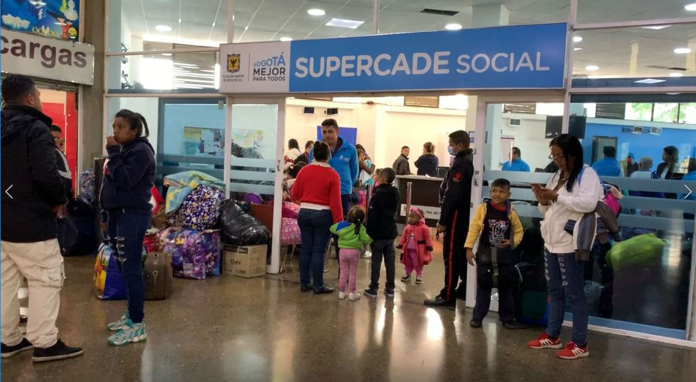 Imagen del Centro de atención al migrante en Salitre