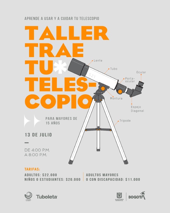 Taller en Planetario de Bogotá 