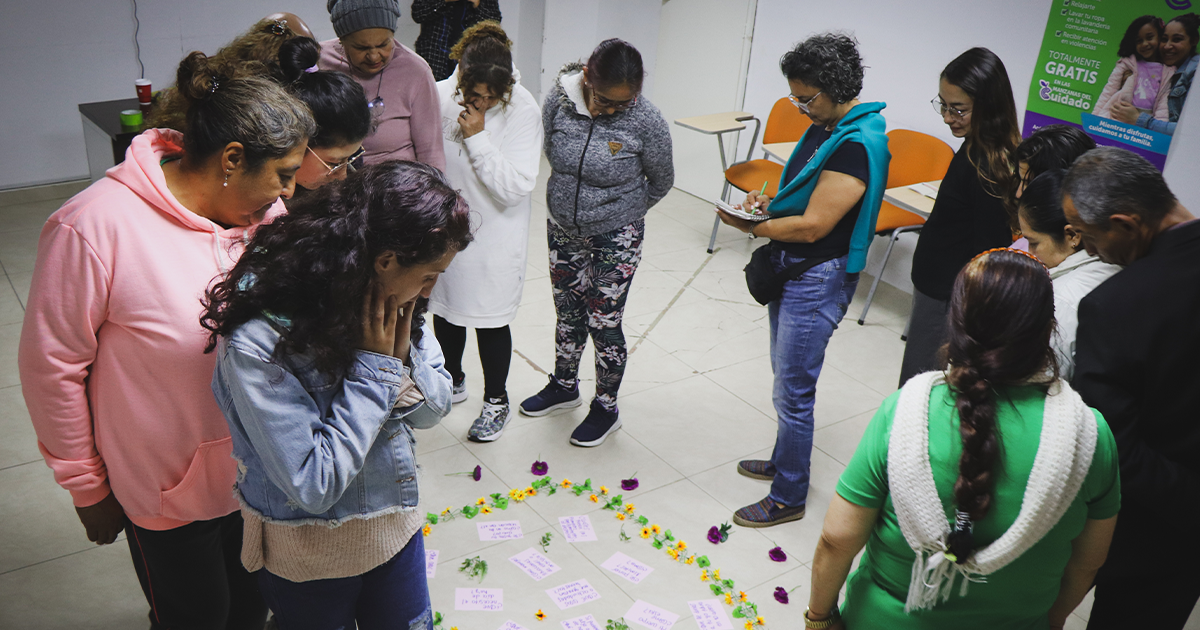 Talleres en Manzanas del Cuidado 