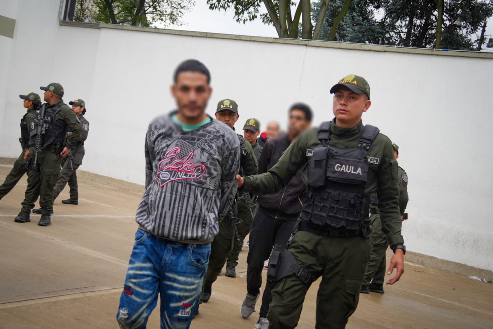 Capturados 20 integrantes del 'Tren de Aragua' por extorsión en Bogotá