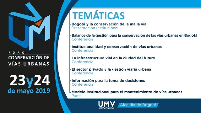 “Conservación de vías urbanas: Institucionalidad e información para la toma de decisiones”. Foto: UMV