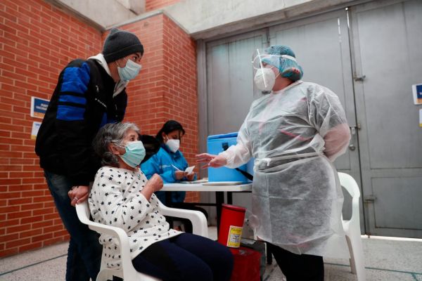 vacunación en Bogotá