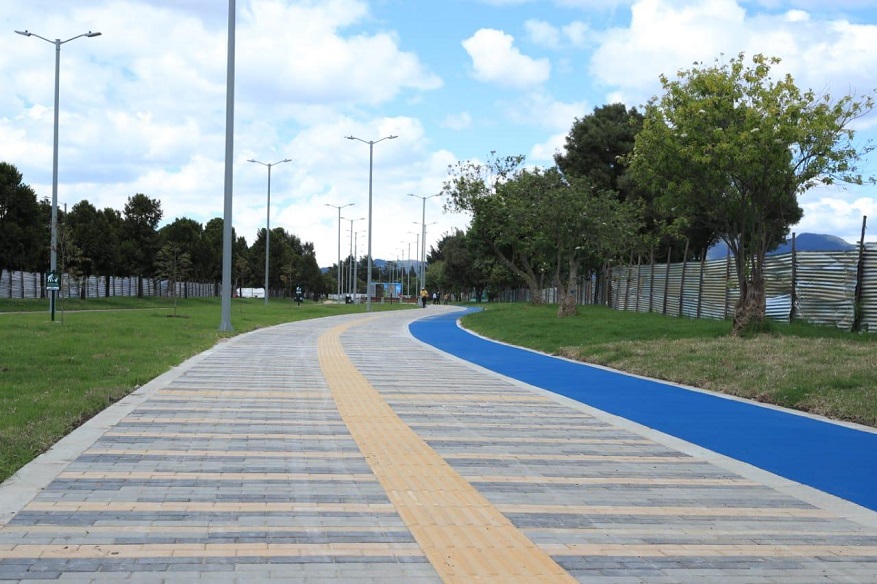 Obras Parque Juan Amarillo - Foto: Comunicaciones Alcaldía Bogotá / Diego Bauman