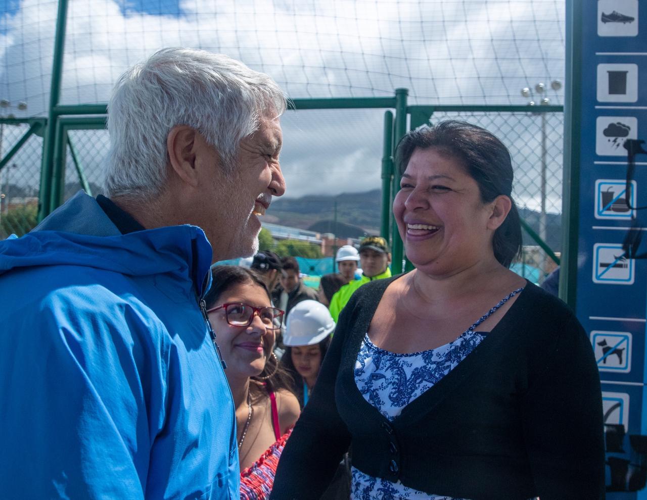 Alcalde Peñalosa verificó avance de obras importantes en Usme - FOTO: Consejería de Comunicaciones