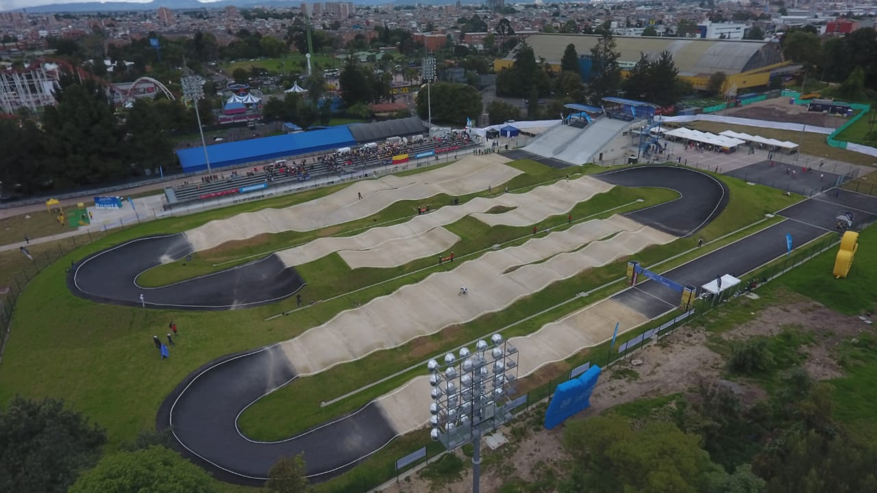 En Bogotá BMX de los Juegos Nacionales - FOTO: Prensa IDRD