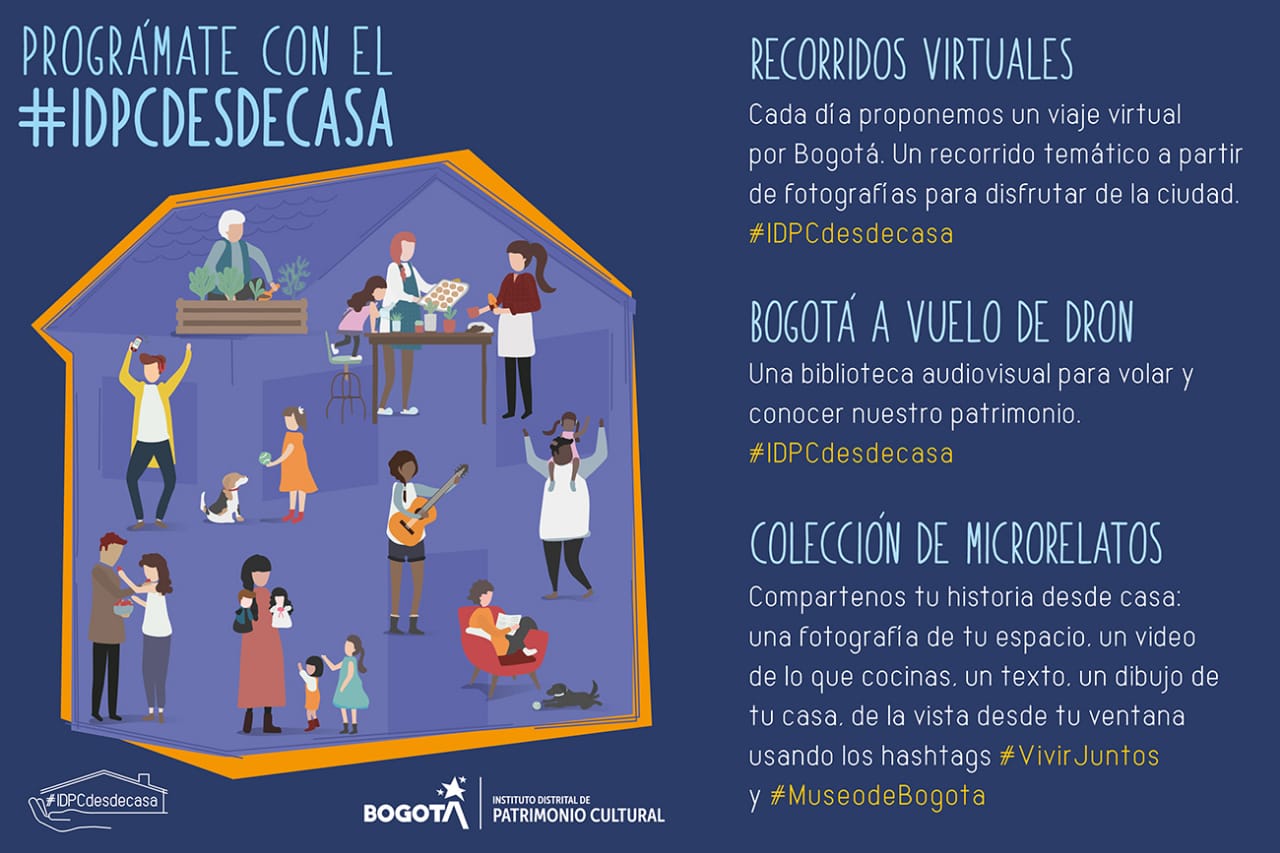 Prográmate con el IDPC desde casa