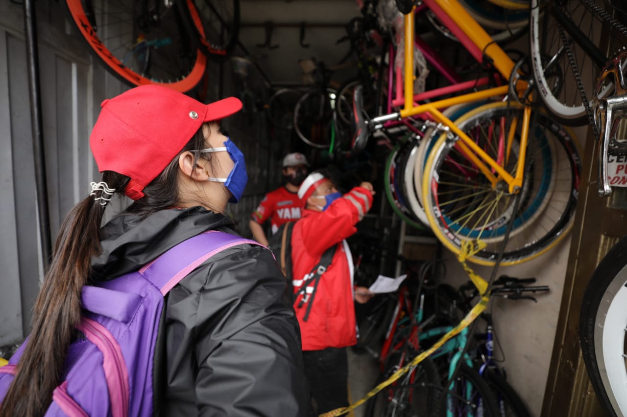 En operativos la Policía de Bogotá incauta 46 bicicletas - FOTO: Prensa Secretaría de Seguridad