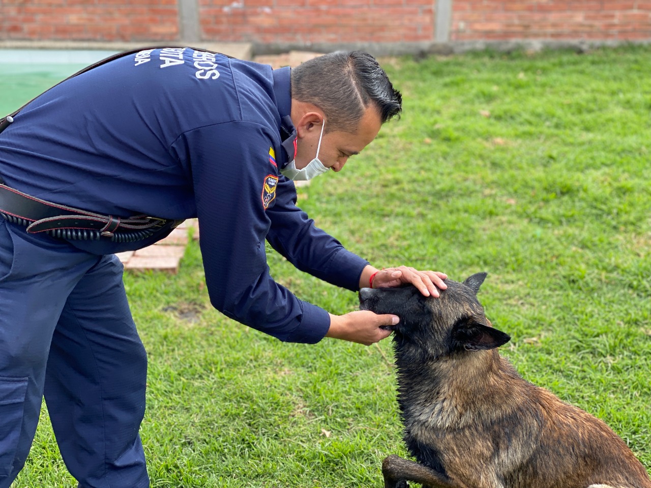 Nuevo centro de entrenamiento canino del Cuerpo de Bomberos de Bogotá - FOTO: Bomberos de Bogotá