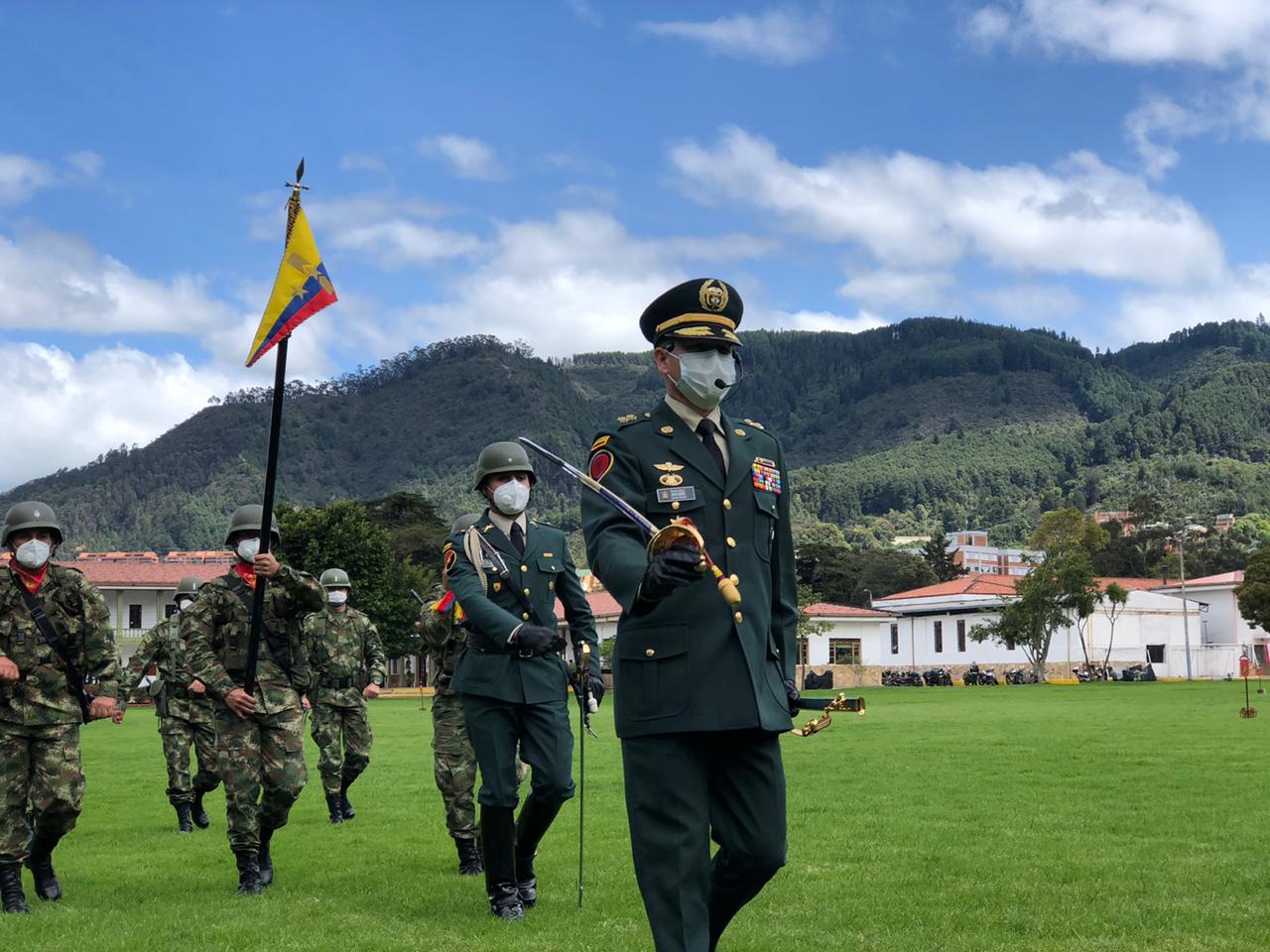 El general David Leonardo Gómez asumió mando en Décima Tercera Brigada del Ejército - FOTO: Prensa Brigada 13 