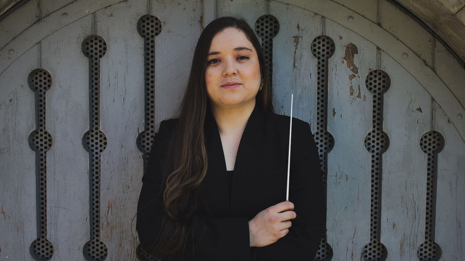 Ana María Patiño Osorio, directora de orquesta. Crédito: Óscar Bernal