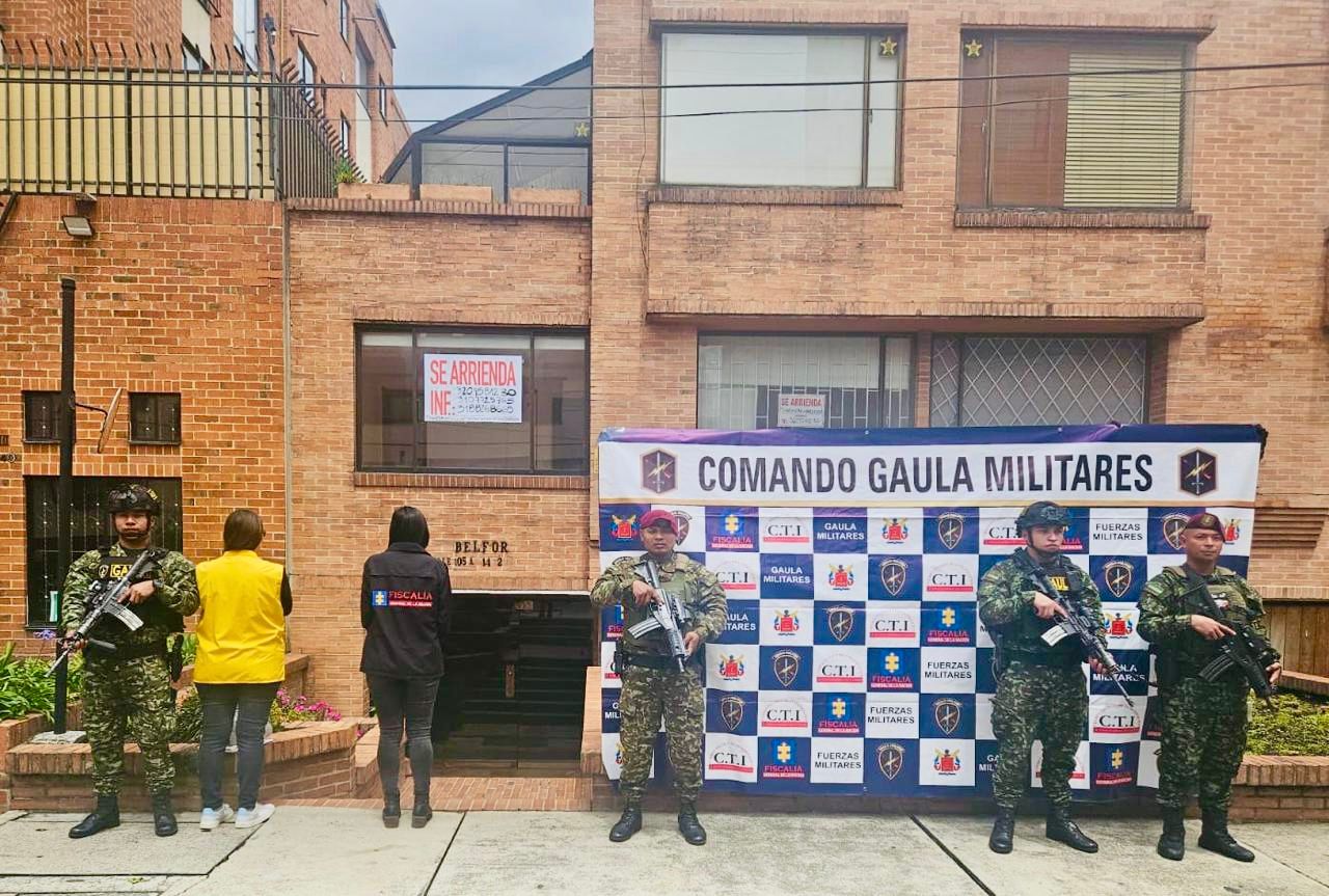 Ejército y Fiscalía extinción de dominio dos bienes inmuebles Bogotá