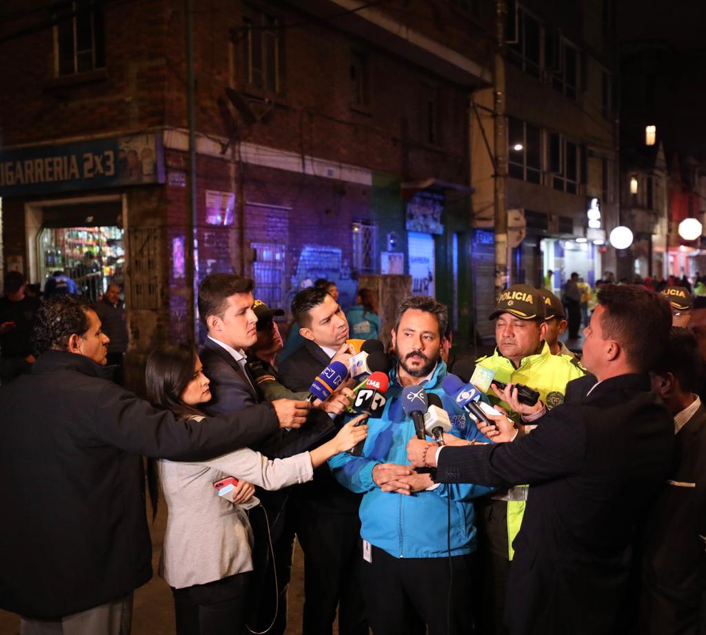 Operativo de restablecimiento de derechos de menores - FOTO: Prensa Secretaría de Seguridad