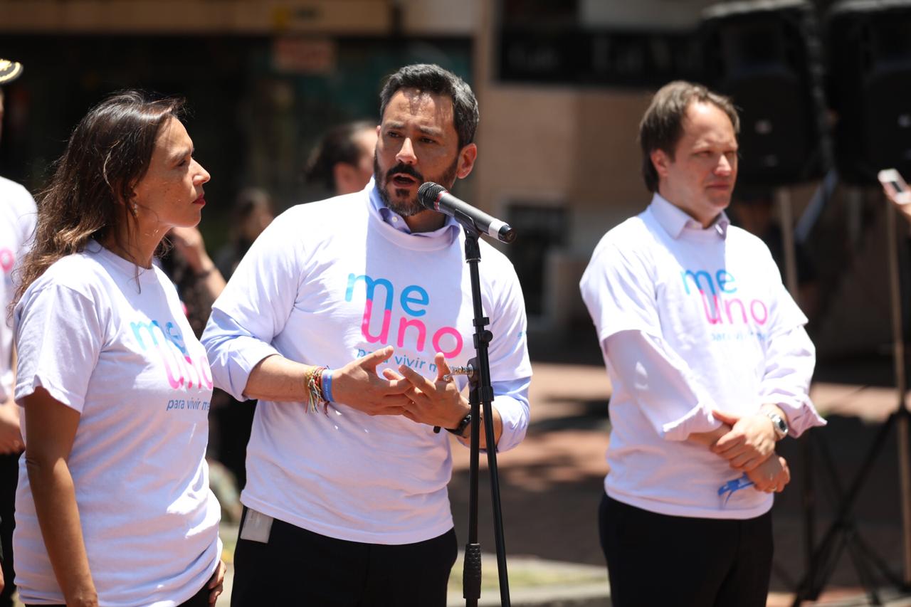 Campaña Me uno para vivir mejor- FOTO: Prensa Secretaría Seguridad