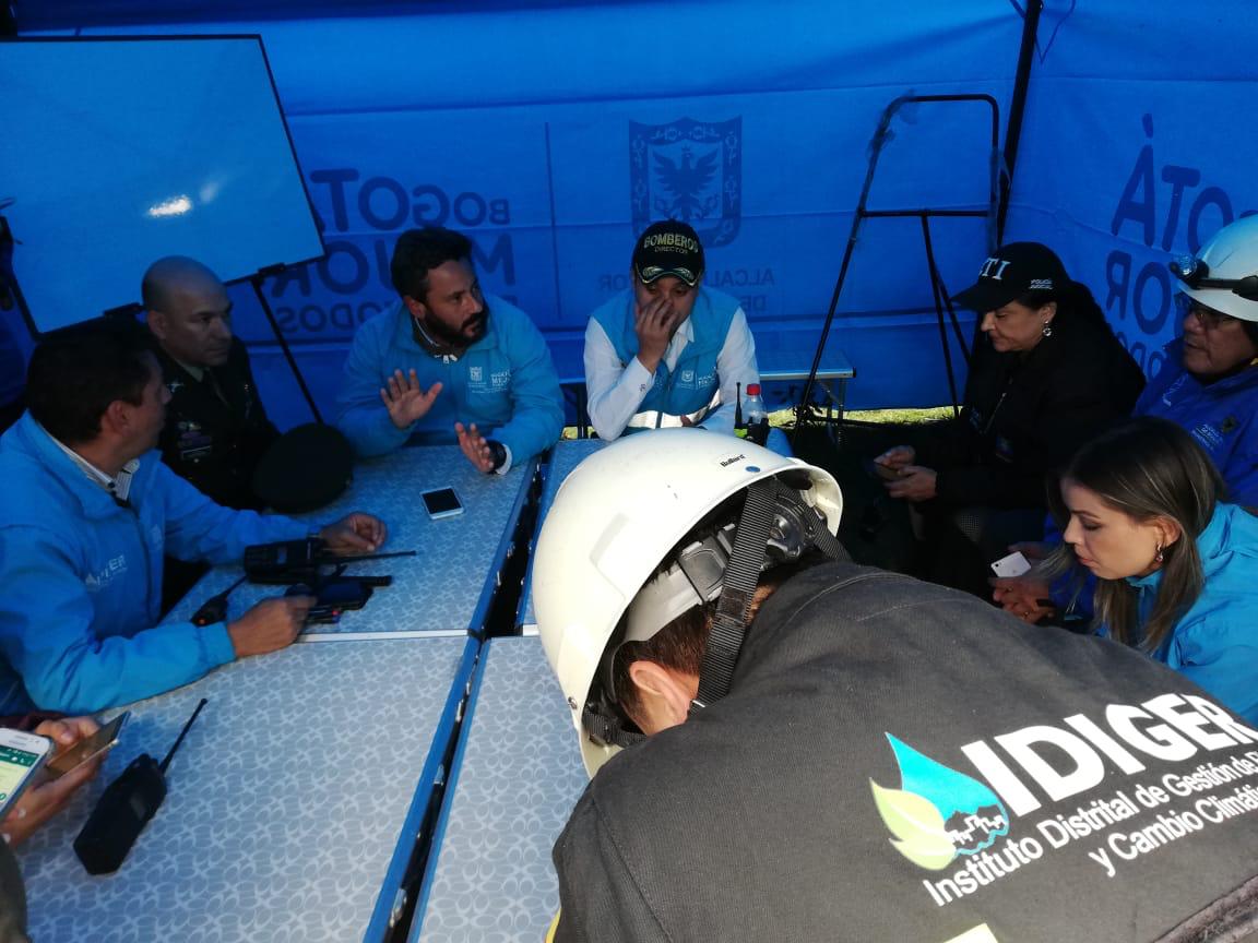Atención Explosión - FOTO: Prensa IDIGER