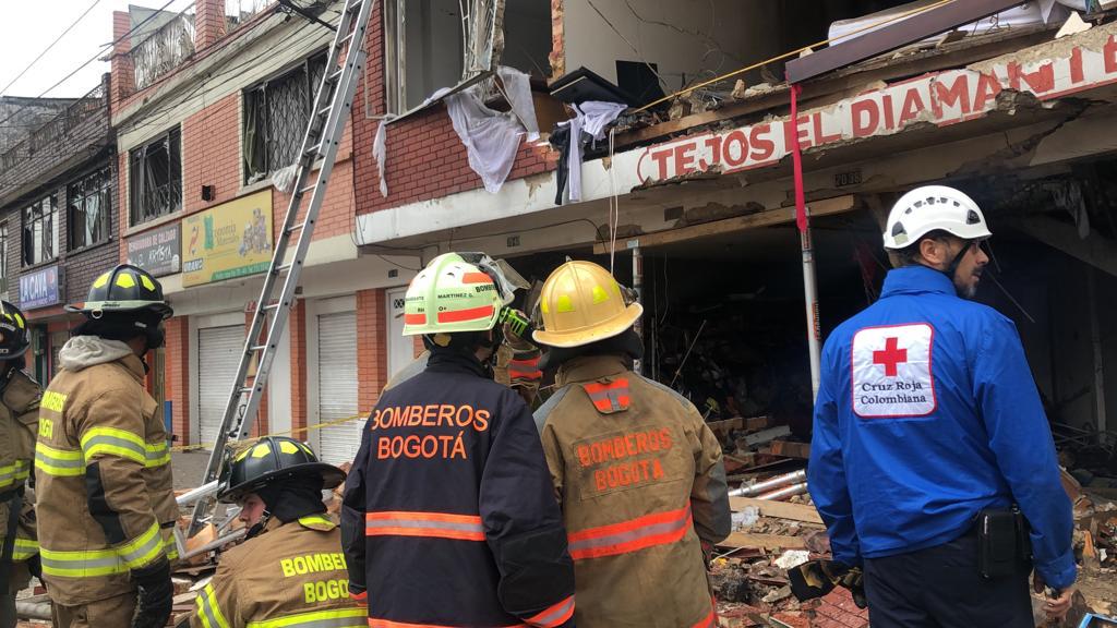 Atención Explosión - FOTO: Prensa IDIGER