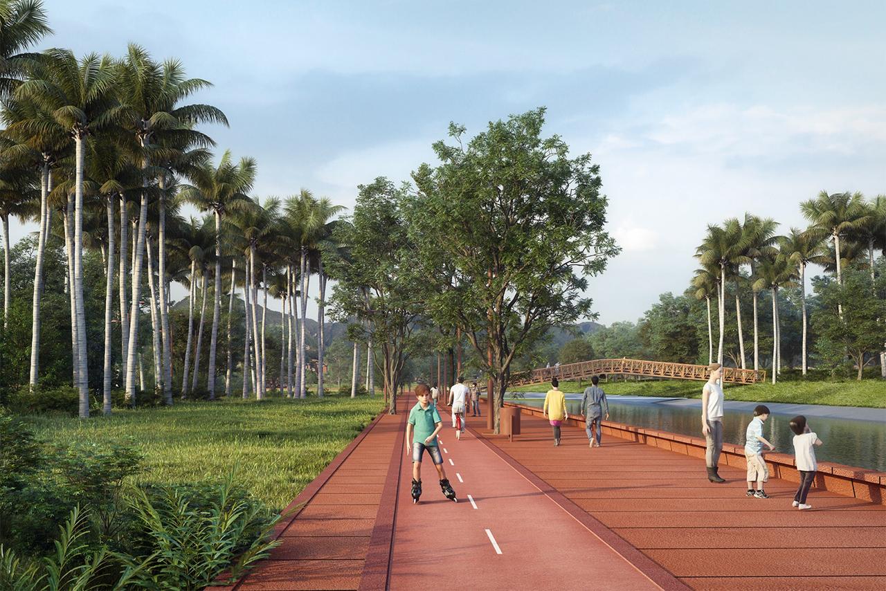 ​​Parque lineal del río Fucha - FOTO: Consejería de Comunicaciones