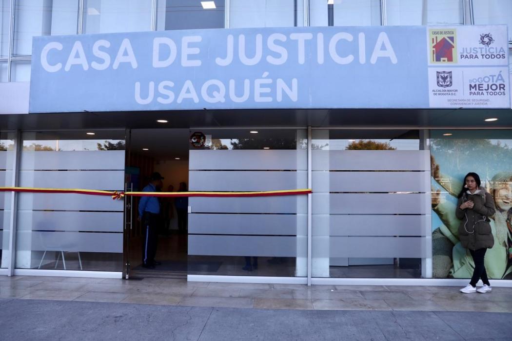 Casa de Justicia en Usaquén - FOTO: Prensa Secretaría de Seguridad