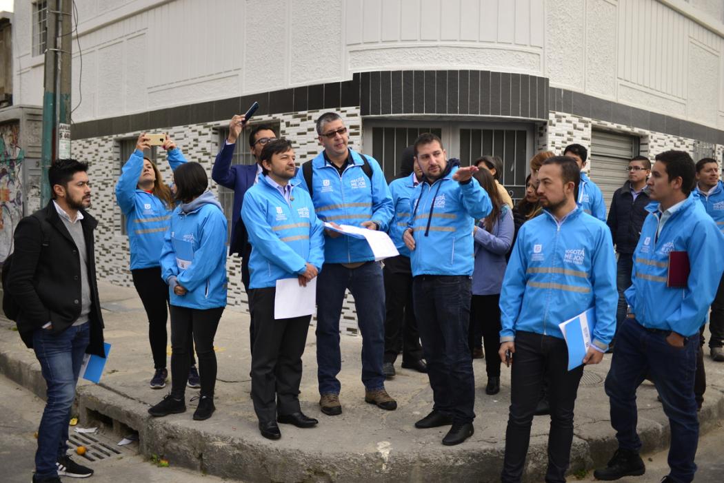 Secretario de Movilidad entregó intervención a calle en Sumapaz