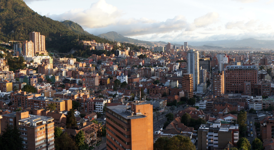 Panorámica de Bogotá.