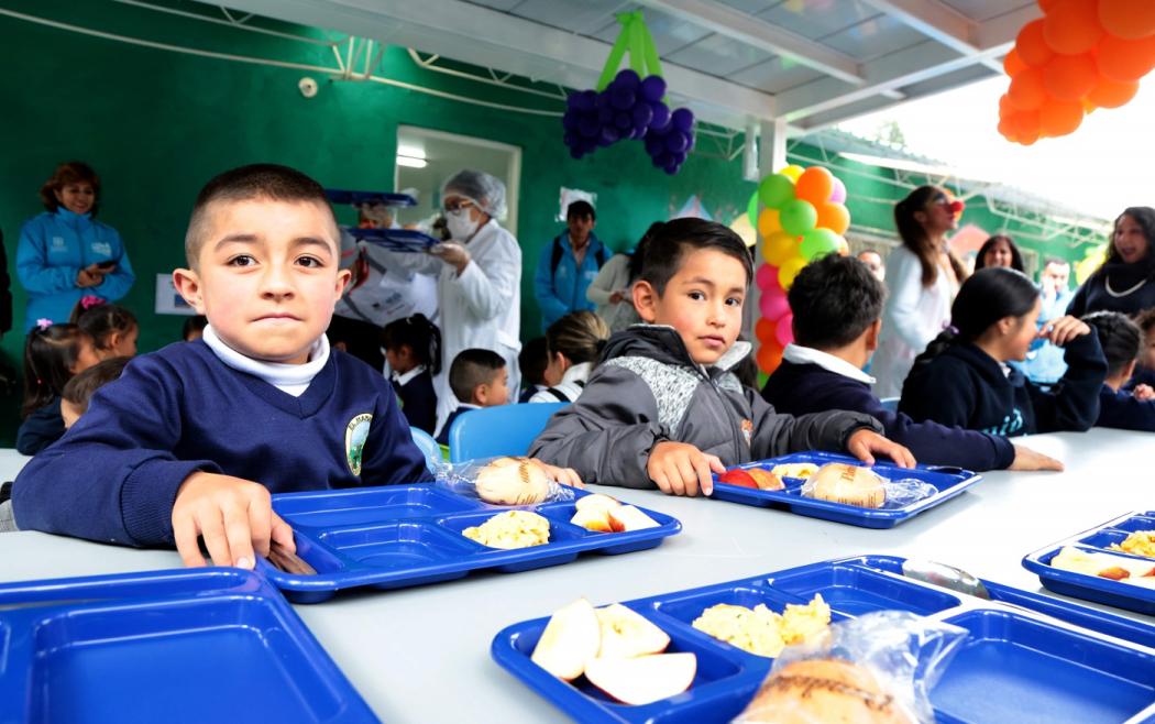 Comedor escolar El Manantial - Foto: Comunicaciones Secretaría de Educación 