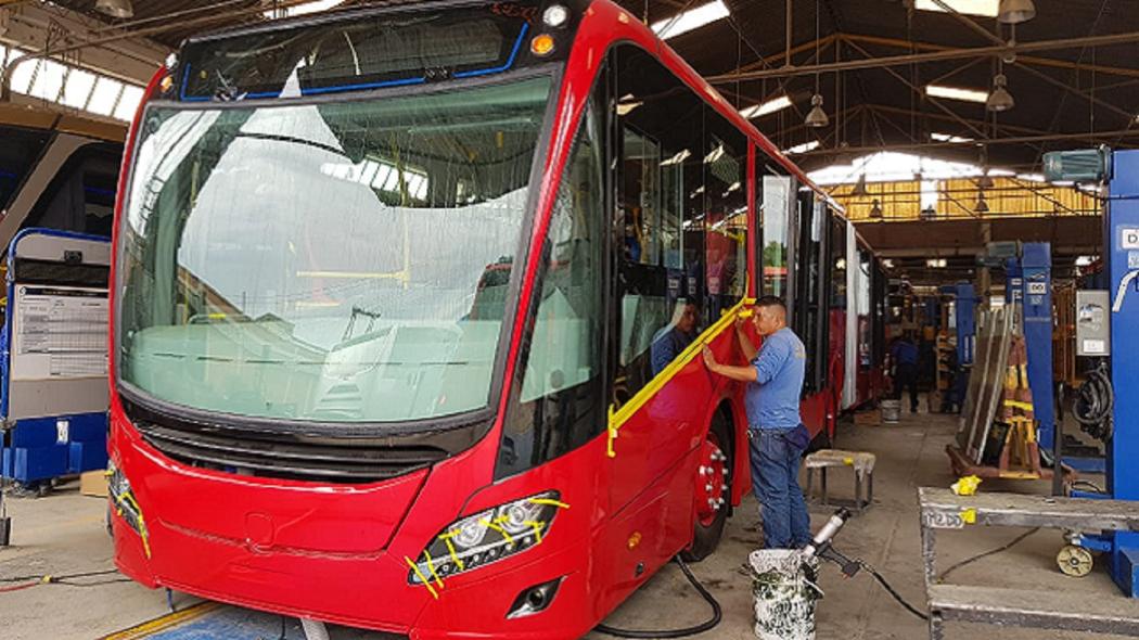 El 16 de junio rodarán los primeros 337 nuevos buses de TransMilenio - Foto: Alcaldía de Bogotá. 