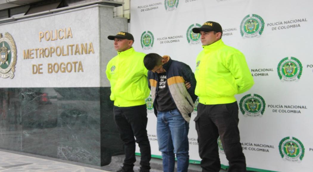 La Policía de Bogotá logró la captura de un ladrón de motos 