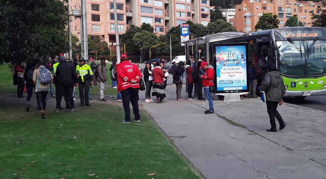 Policía de Bogotá ha capturado en este año a 21 rompevidrios