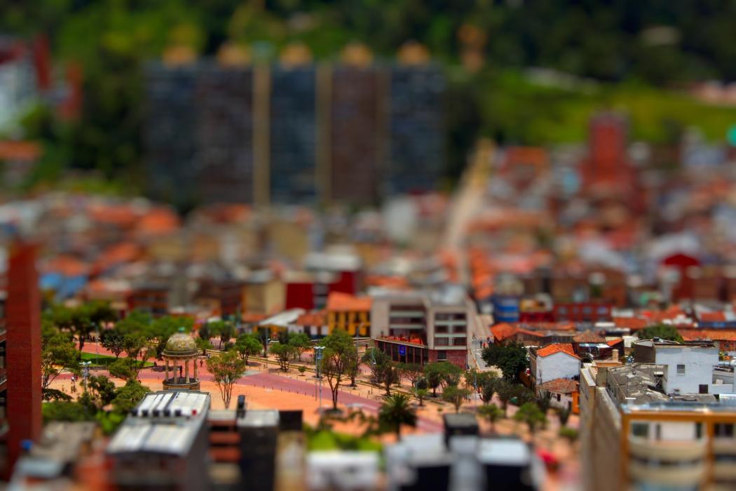 Bogotá desde arriba