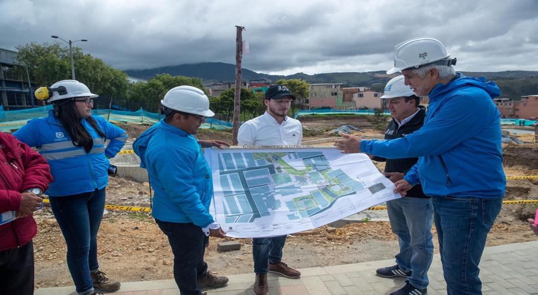 Alcalde Peñalosa verificó avance de obras importantes en Usme
