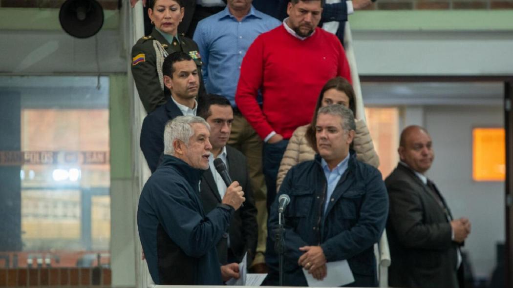 Alcalde Peñalosa y presidente Iván Duque en un recorrido por el Restrepo