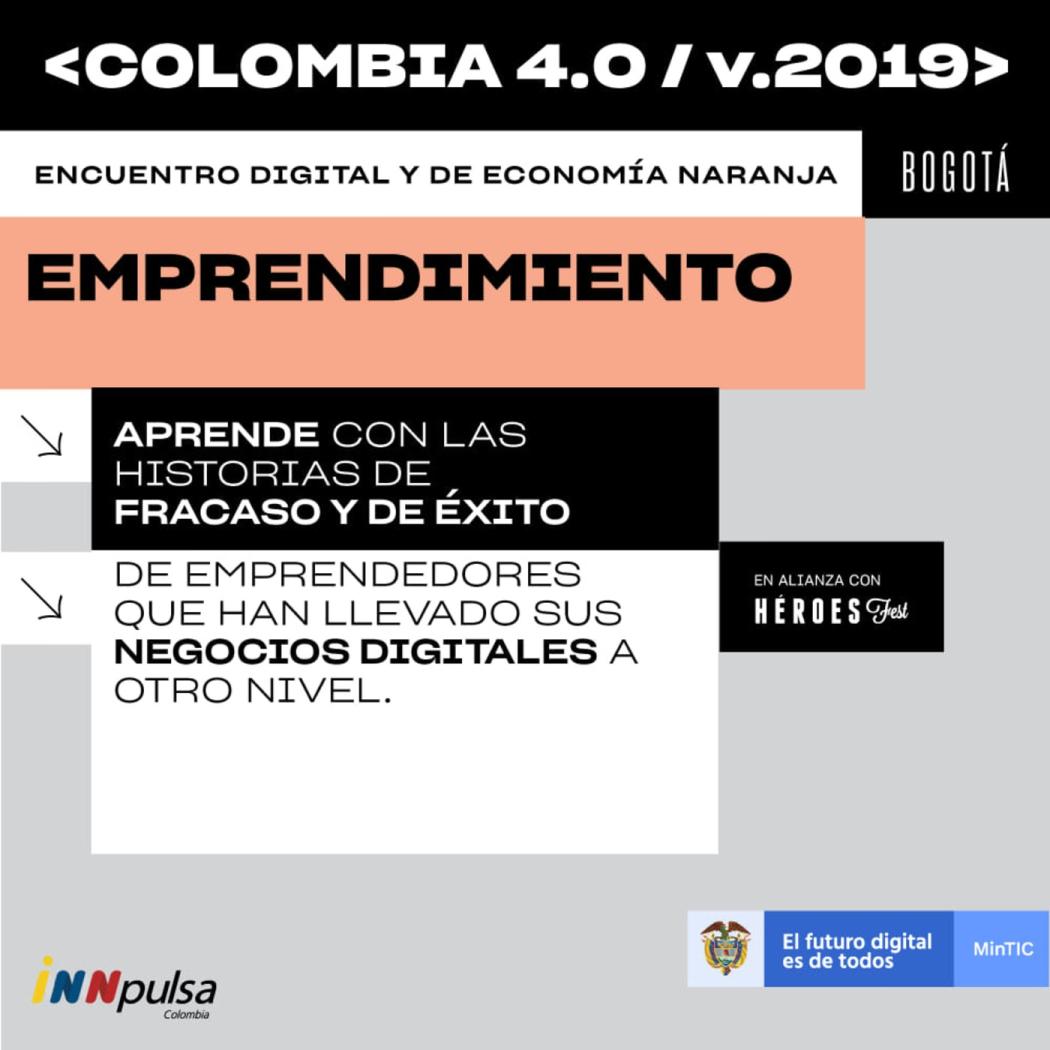 Emprendimiento en Colombia 4.0