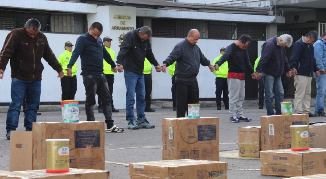 Policía de Bogotá propina golpe a falsificadores de medicamentos
