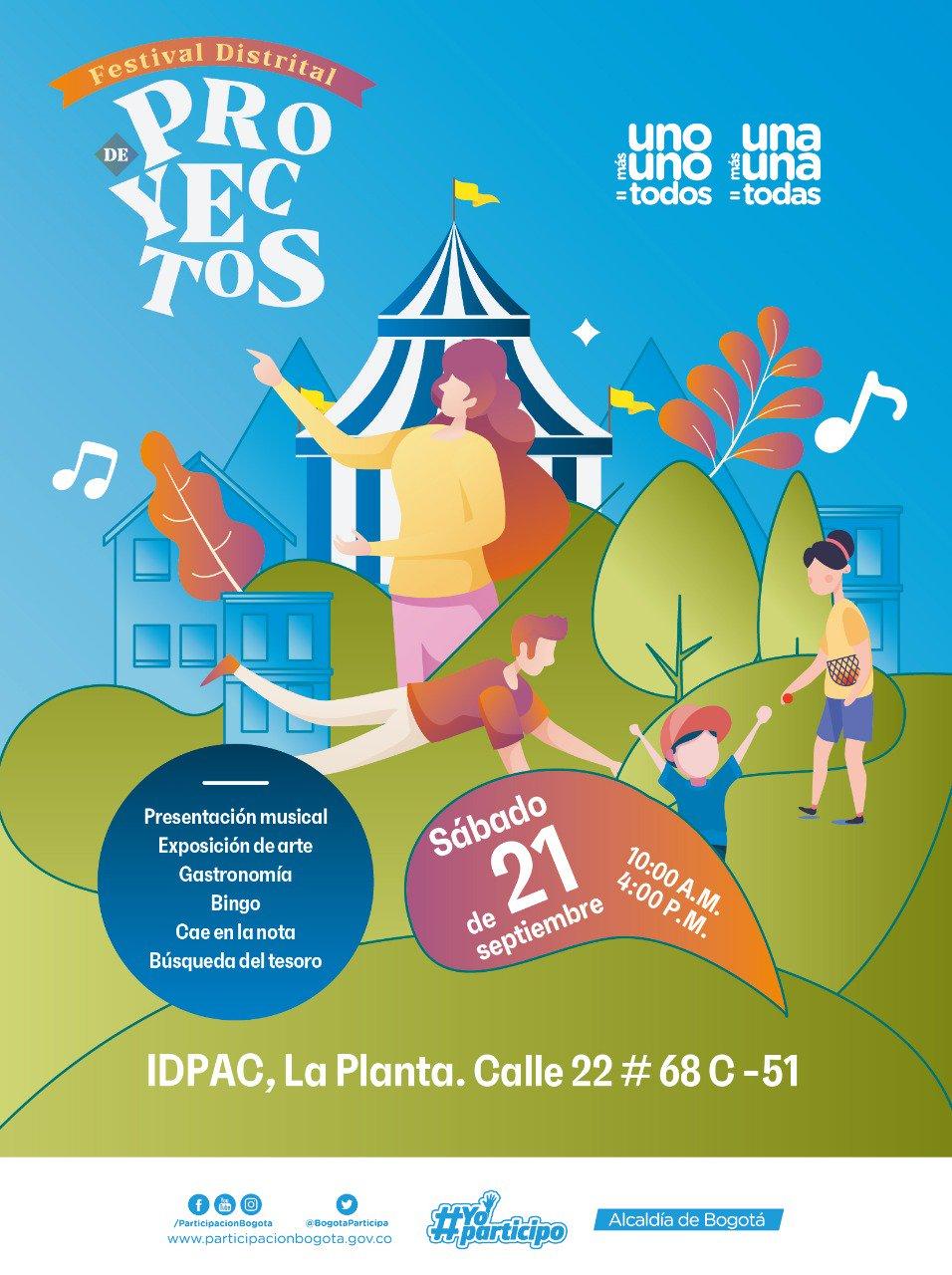 Festival de Proyectos del IDPAC 