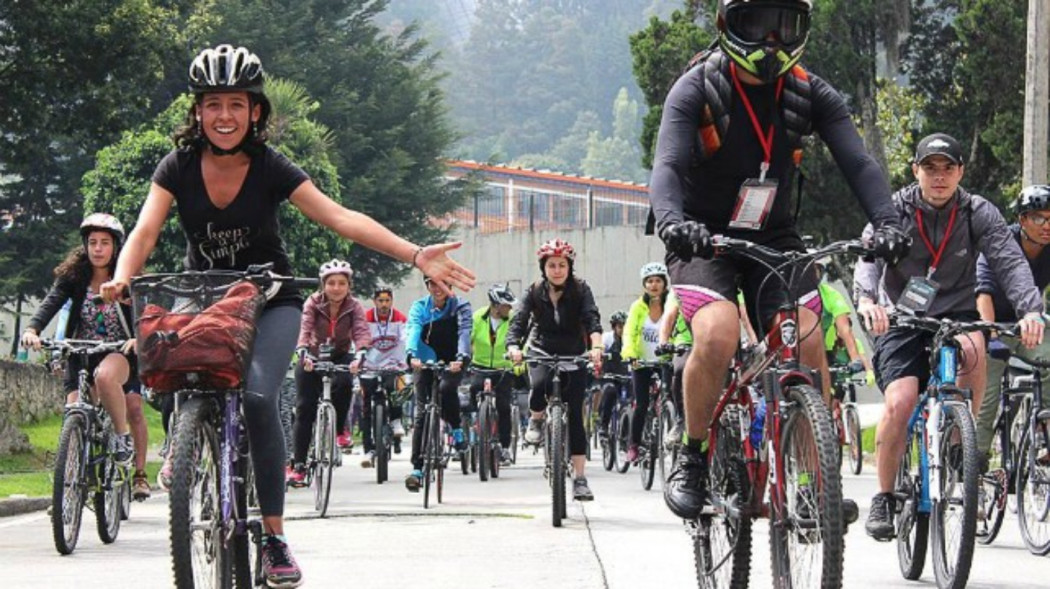 Reto Internacional de la Bici en Bogotá 