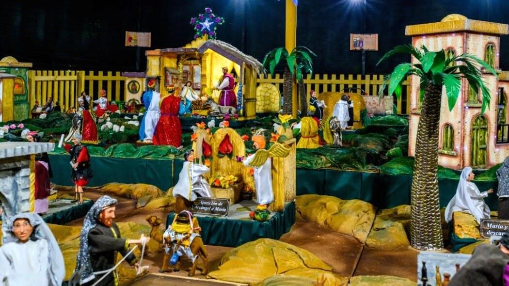 Descubre el pesebre más grande de navidad en Bogotá. 