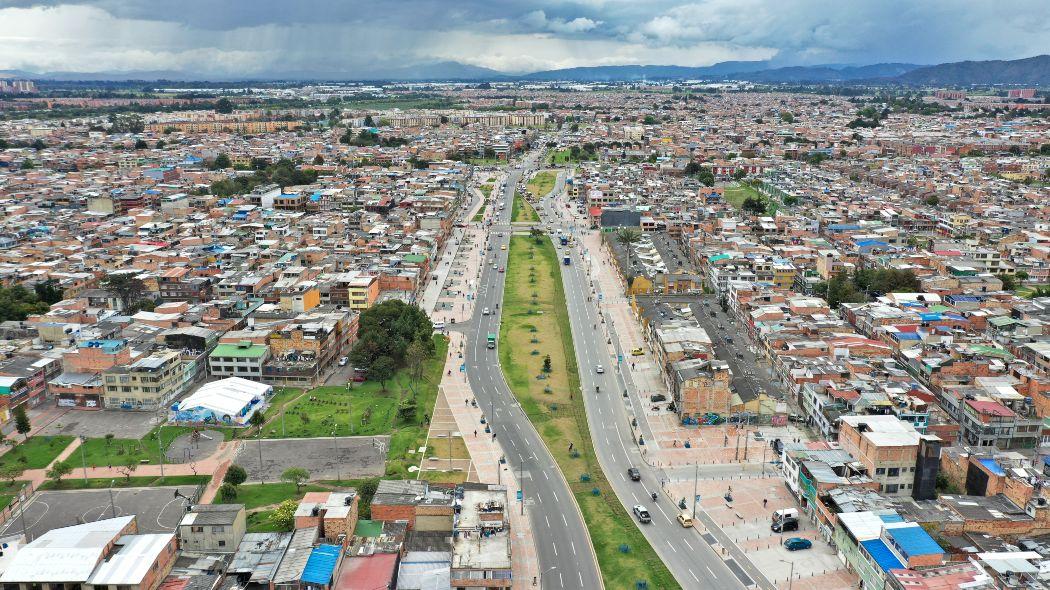 Avenida Tabor en Bogotá