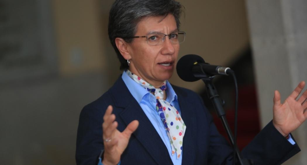 Alcaldesa, Claudia López anuncia plan de seguridad en Bogotá