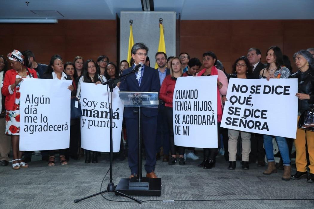 Nuevo protocolo para garantizar la protesta social - Foto: Comunicaciones Alcaldía Bogotá