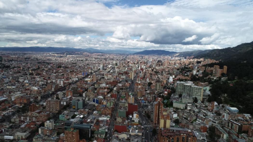 Foto de una perspectiva de Bogotá