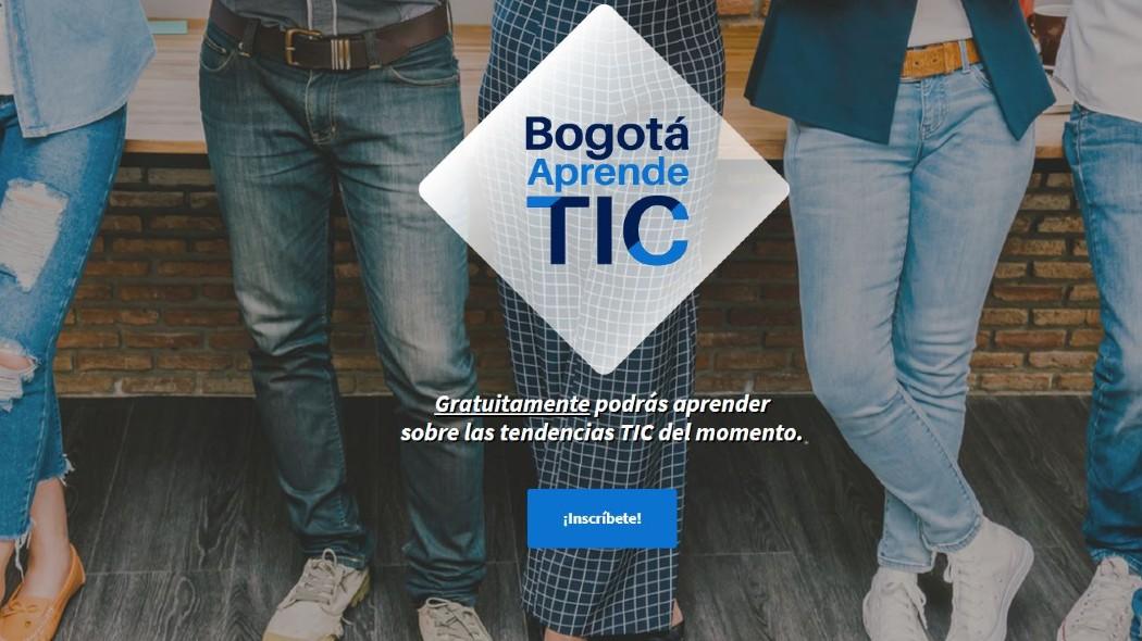 Logo de Bogotá Aprende TIC