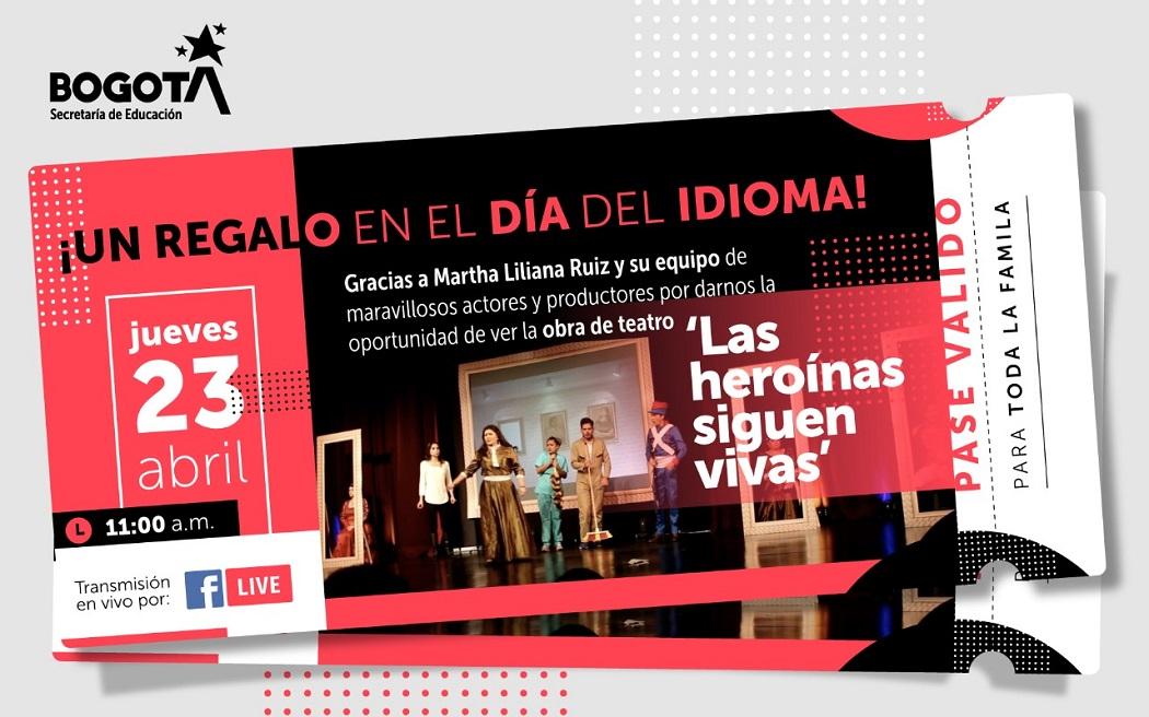 Únete a la celebración del Día del Idioma con obra de teatro virtual