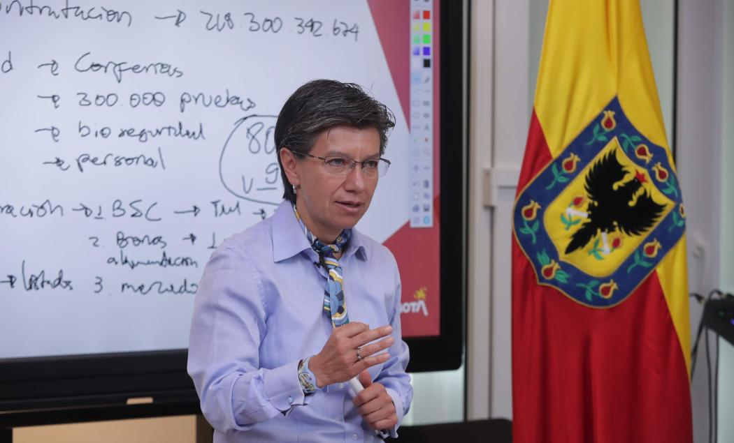 Alcaldesa Claudia López rinde cuentas sobre contratos hechos para enfrentar el Covid-19