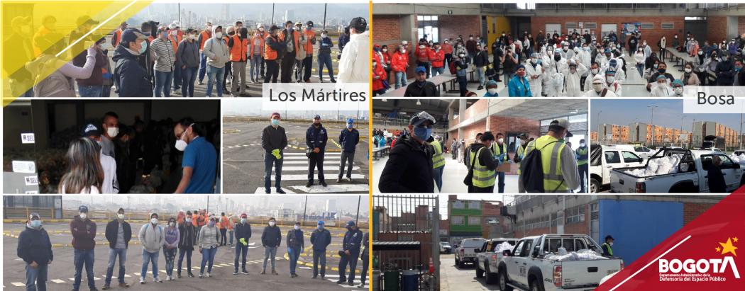 #BogotaSolidariaEnCasa Mártires y Bosa