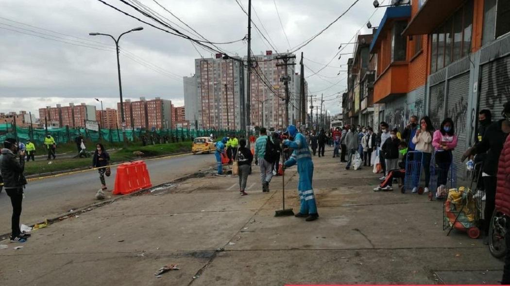 Recuperación de espacio público en la Plaza de las Flores