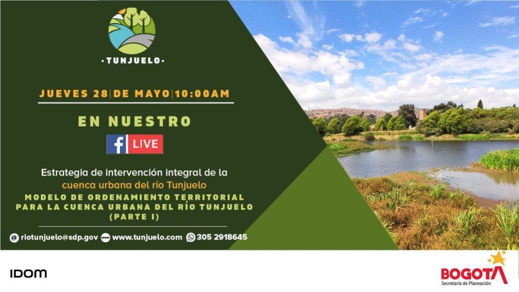 Aporta en la intervención integral de la cuenca urbana del río Tunjuelo