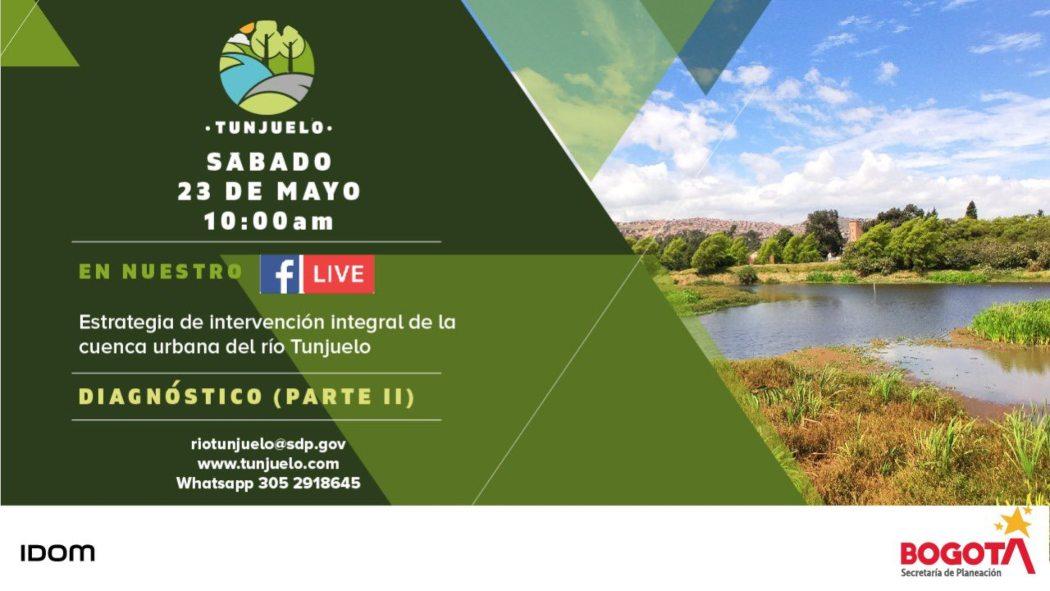 Participa en la intervención integral de la cuenca urbana del río Tunjuelito