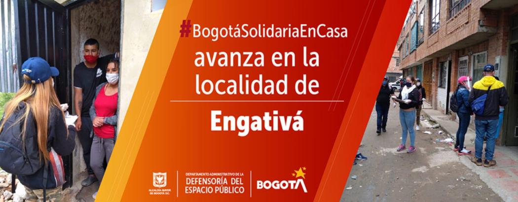 #BogotaSolidariaenCasa en la Localidad de Engativá