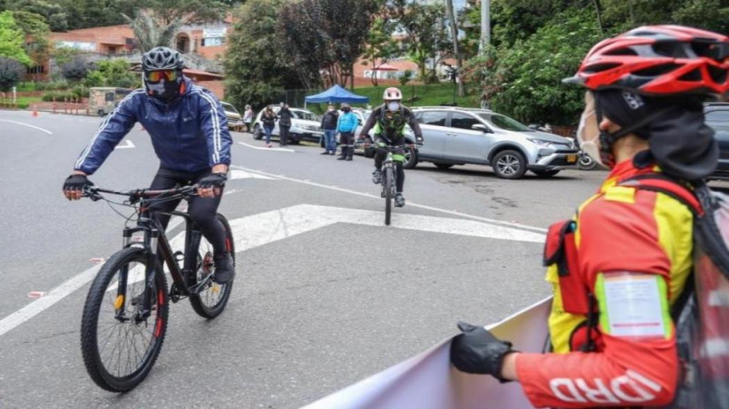 Rutas que permanecen cerradas para ciclistas deportivos y recreativos