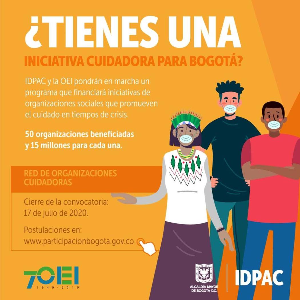 Cerca de 20 mil beneficiarios con la Red de Organizaciones Cuidadoras en Bogotá.