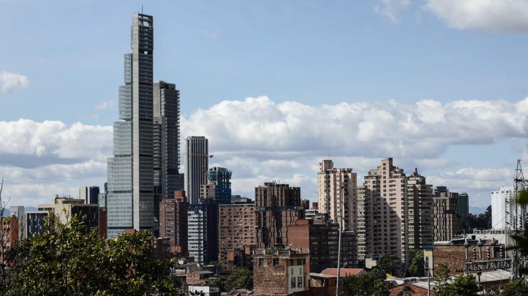 Imágen panorámica de Bogotá
